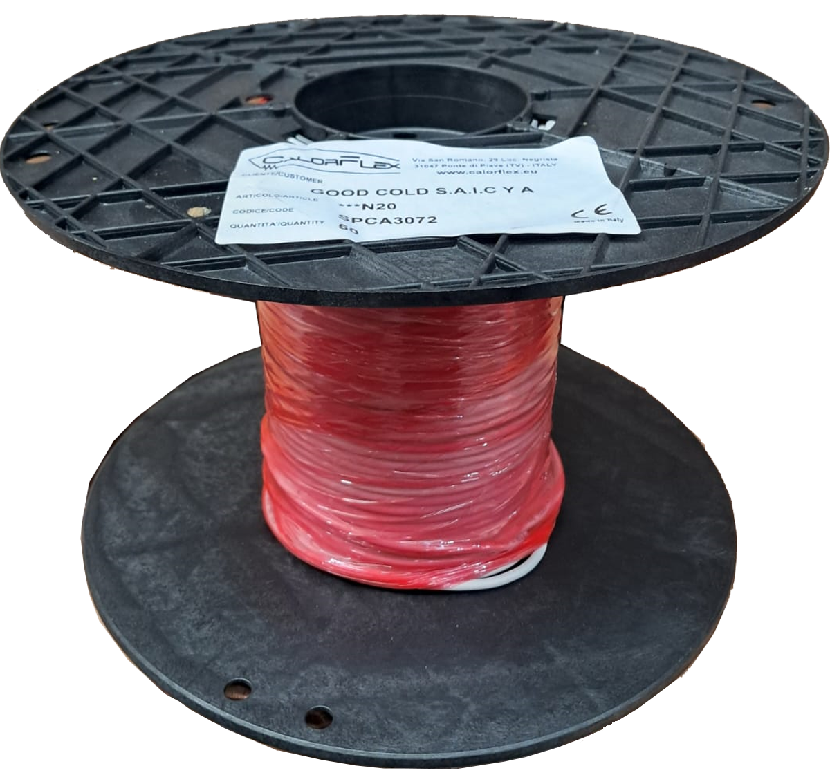 Resistencia Flexible p/Desague 40Watts (Rollo x 50mt) - Valor x Mt (Cod. SPCA4040)