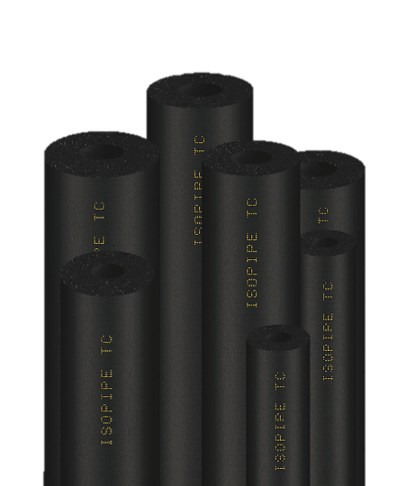 Aisl. Tubo D54mm x 13mm x 2mt - 2 1/8 (Caja x 34mt)